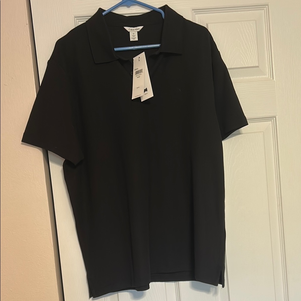 Calvin Klein Men's Dark Polo Shirt